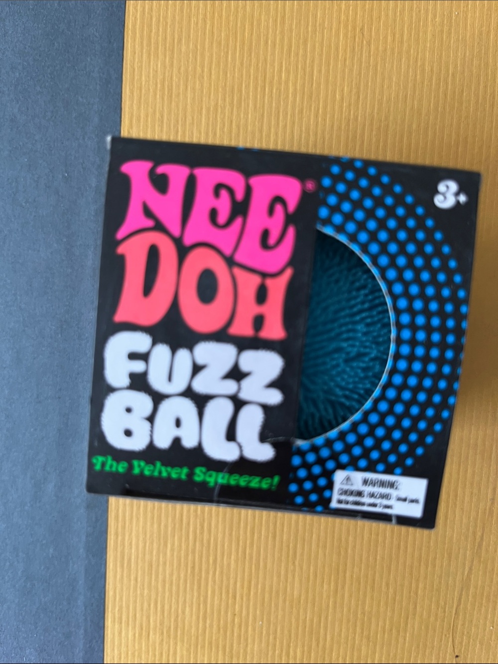 NeeDoh Fuzz Ball - Blue Velvet Squeeze